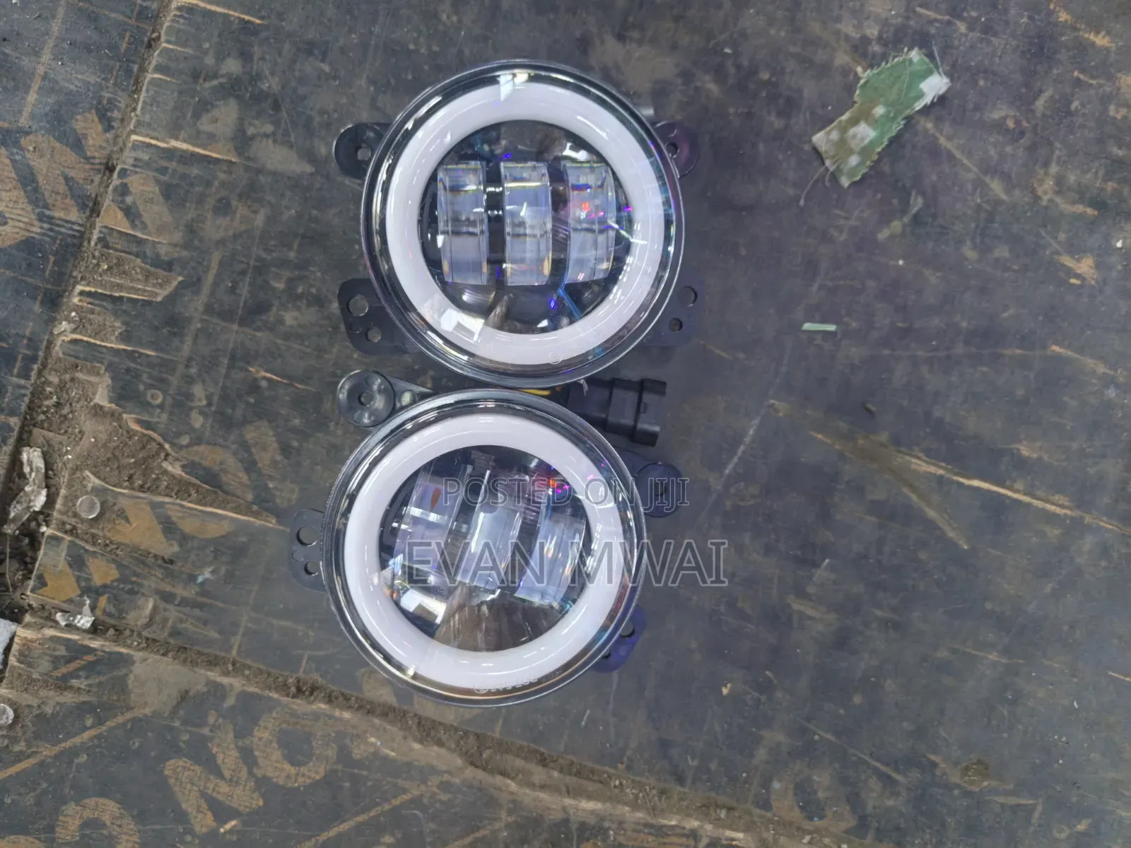 Foglight Diod With Daylight Ring 3 Colors Available