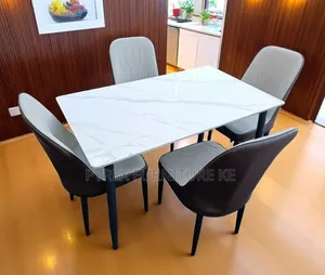 4 Seater Sintered Stone Dining Set