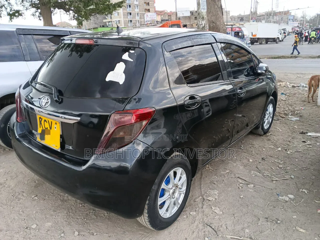 Toyota Vitz 2012 Black