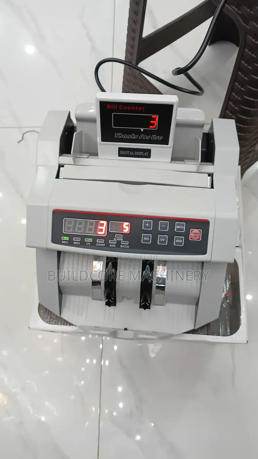 Multi Currency/Bill Counter , Counterfeit Detector and Batch Feature
