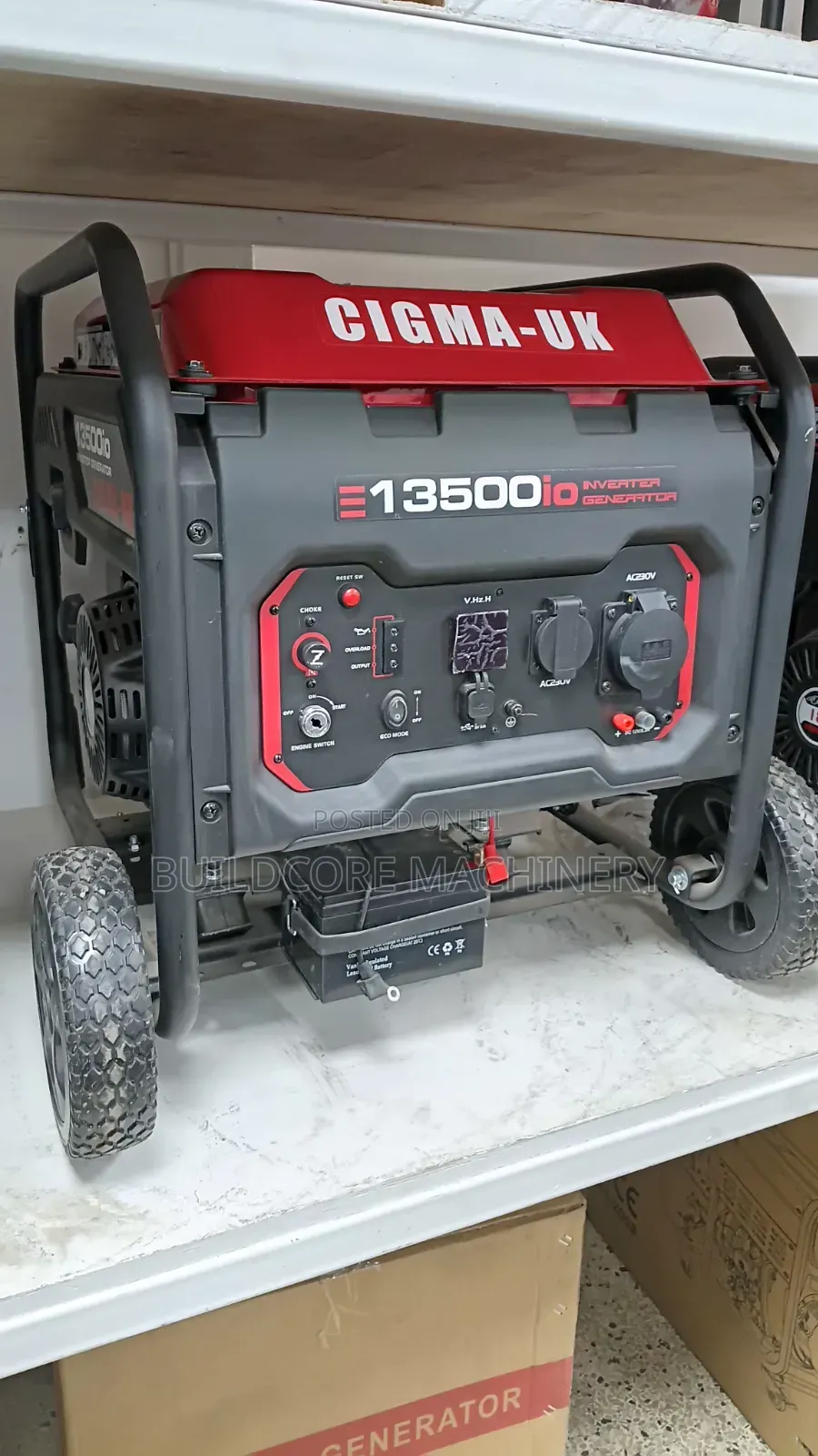Cigma 13500i 9kva Inverter Silent Generator