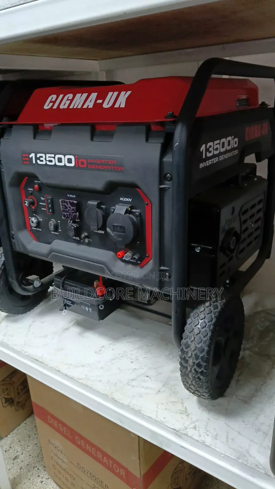 Cigma 13500i 9kva Inverter Silent Generator