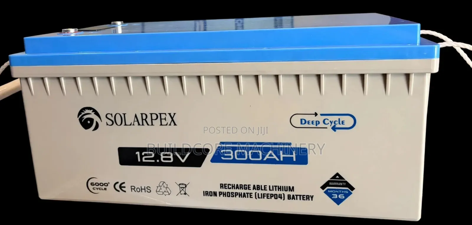 Solarpex 300aH 12.8v Lithium Battery