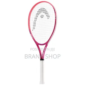 Unique Pink Lawn Tennis Racket Set With Ball