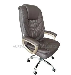 Milano Executive High-Back Chair – Espresso Brown