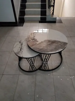 Marble Nesting Coffee Table Set