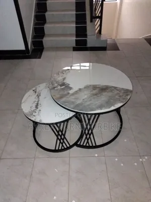 Marble Nesting Coffee Table Set