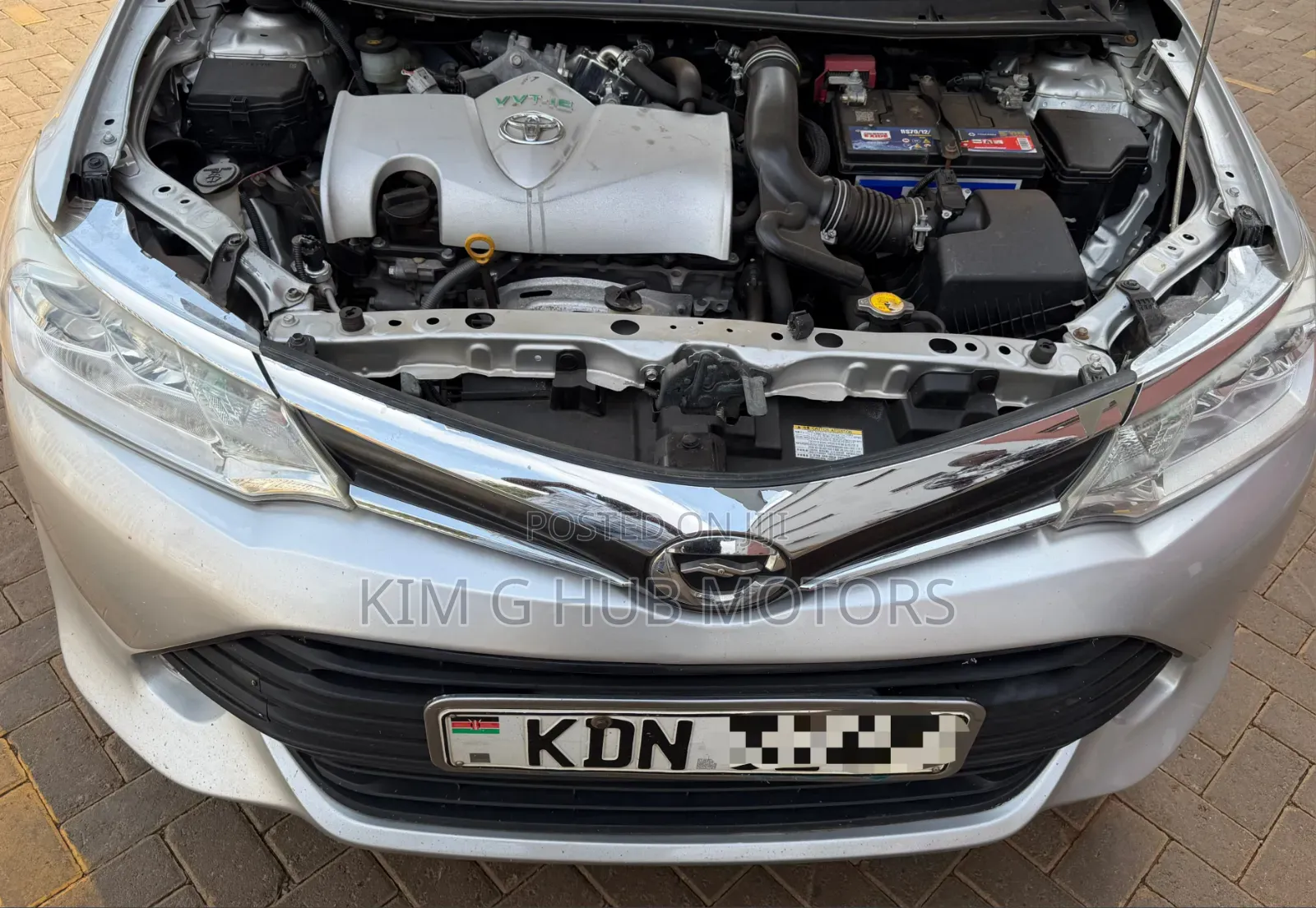 Toyota Corolla Fielder 2016 Silver