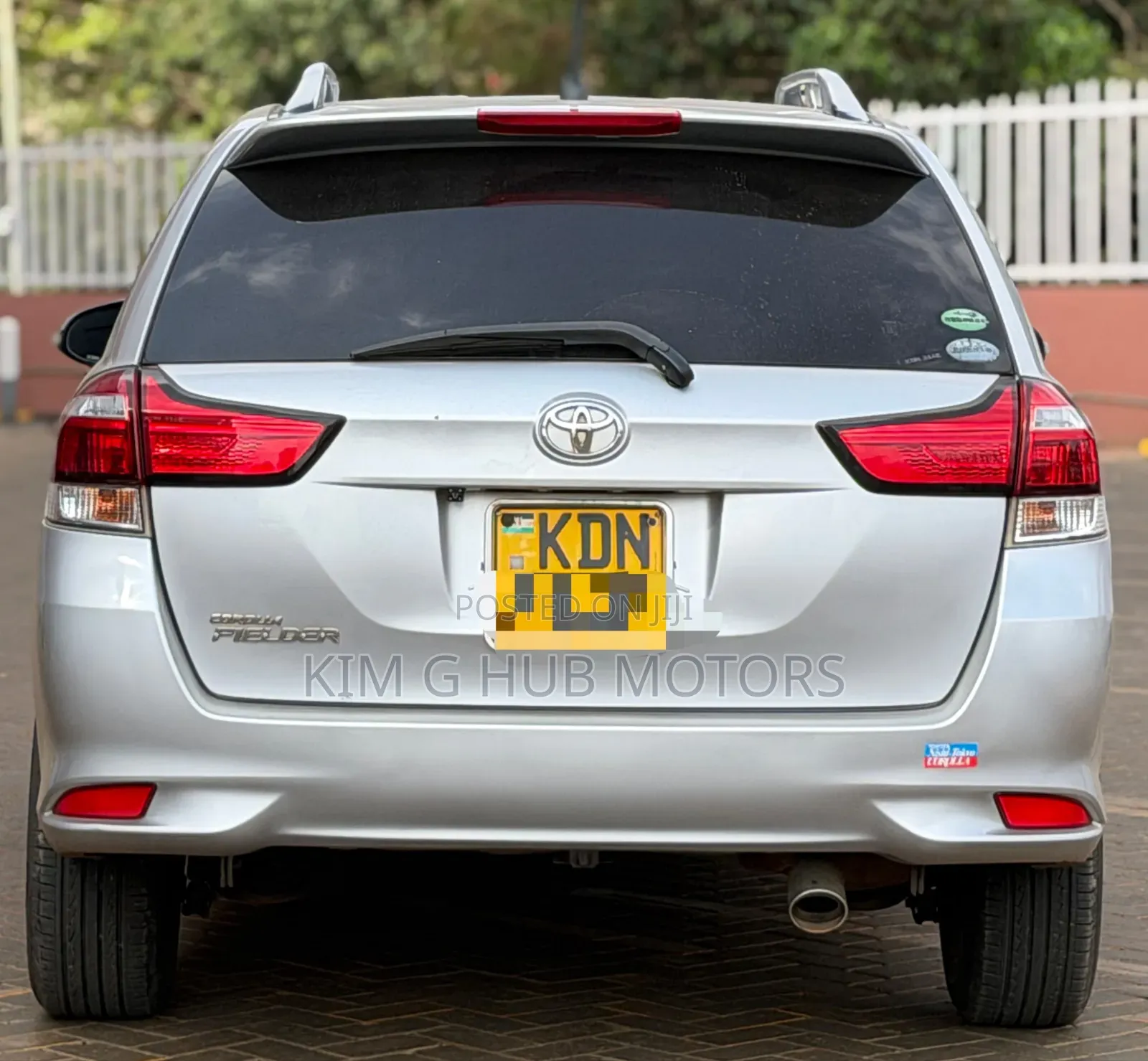 Toyota Corolla Fielder 2016 Silver