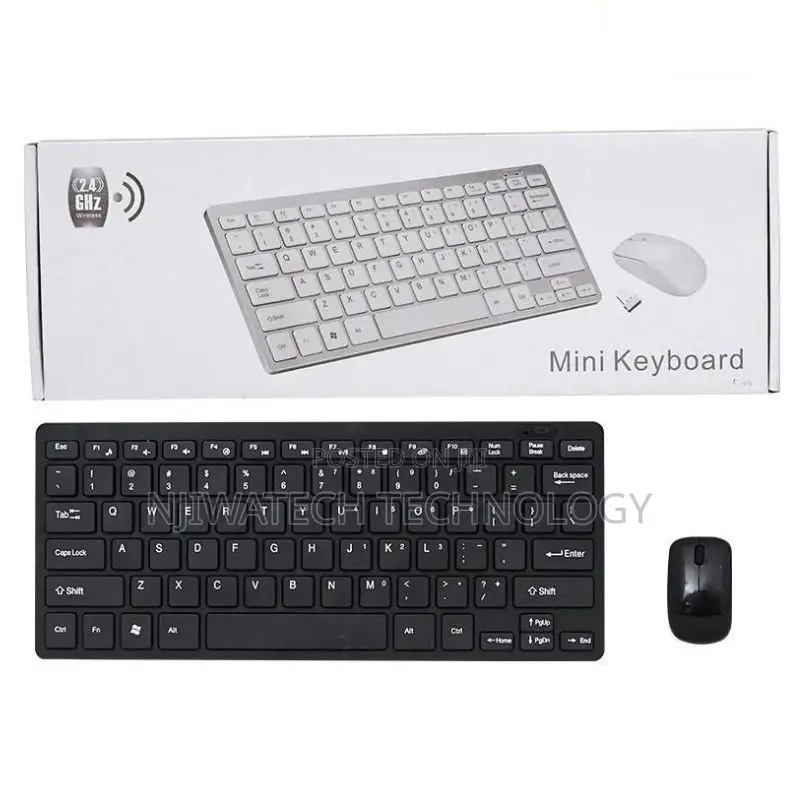 Mini Wireless Keyboard + Mouse