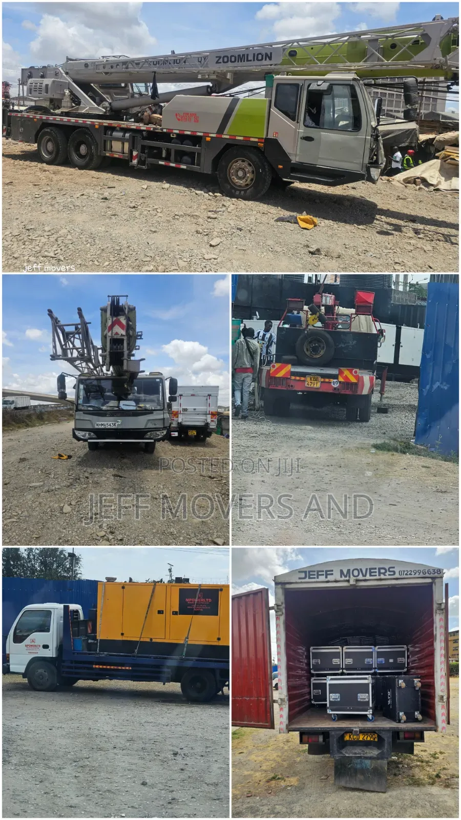 Transport/ Towing Services/ Crane for Hire