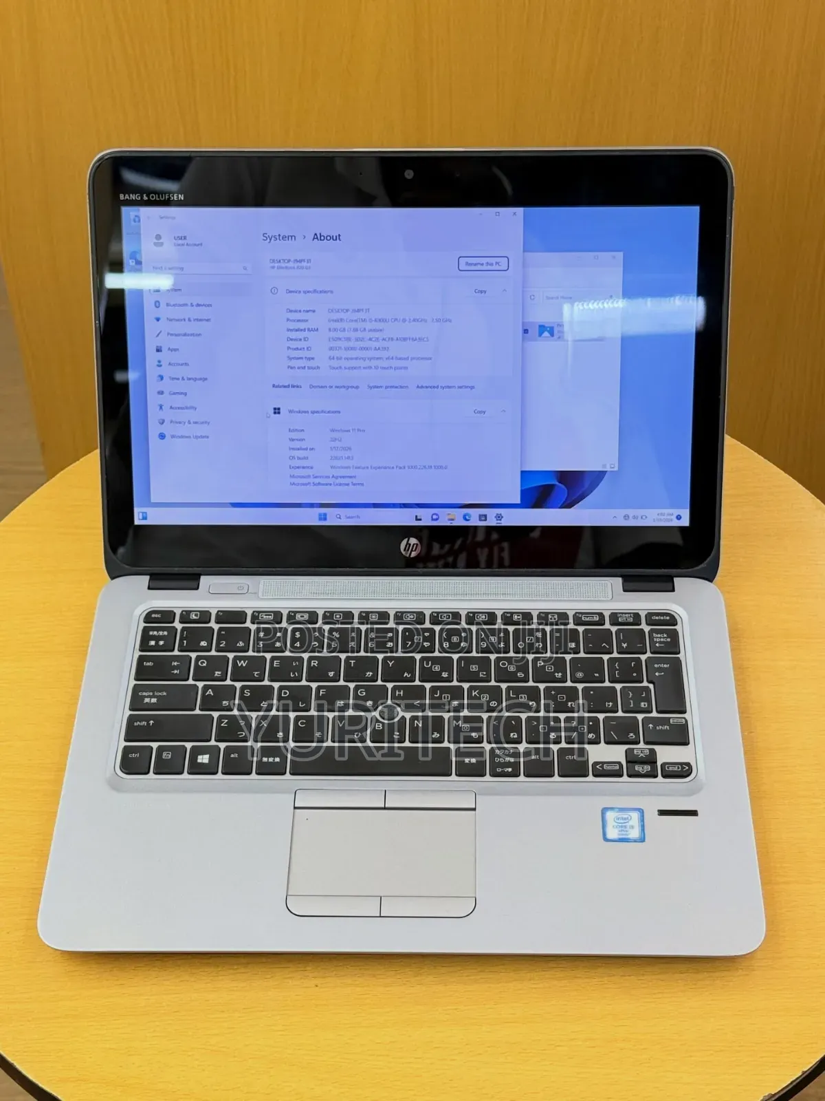 Laptop HP EliteBook 820 G3 8GB Intel Core i5 SSD 256GB