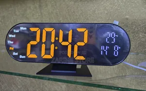 Rectangular Digital 3D Wall Clock or Table Top Clock
