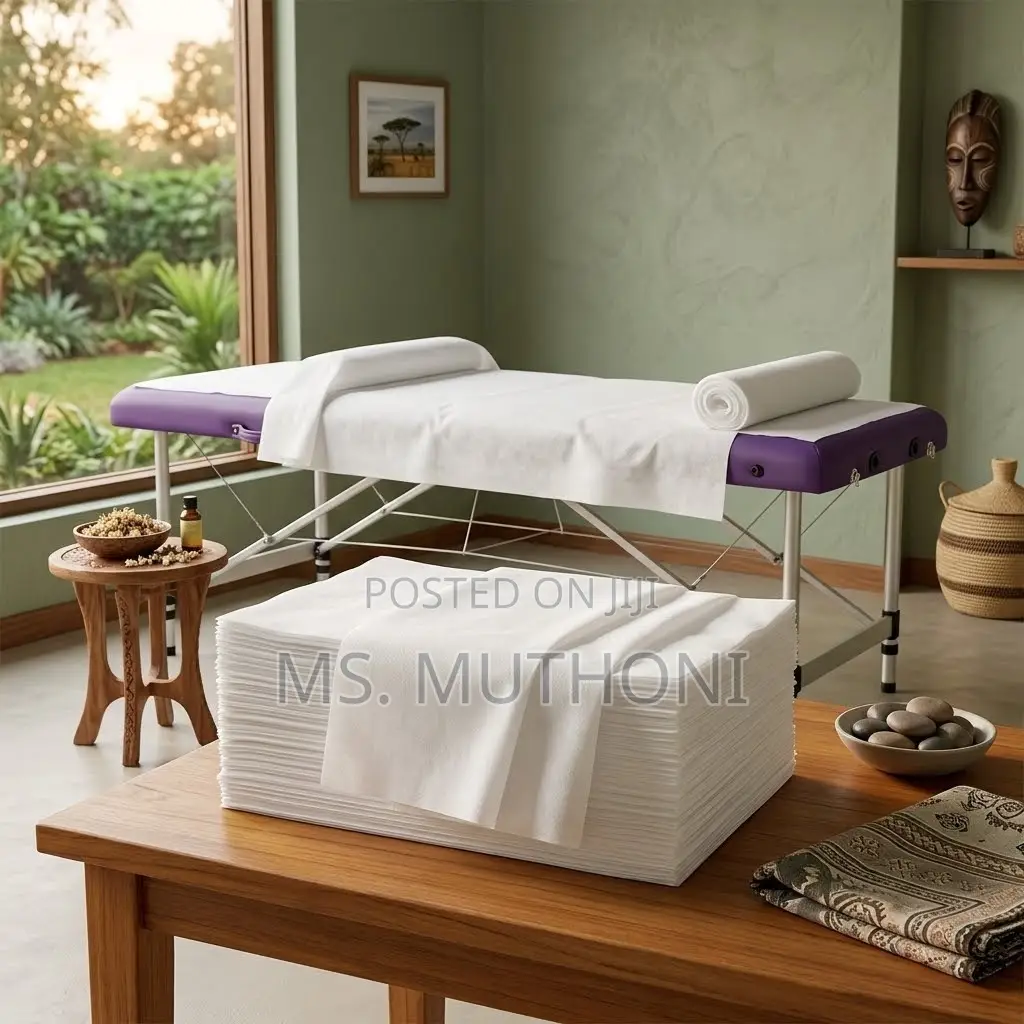 10 PCS Disposable Non-Woven Massage and Spa Bed Sheets