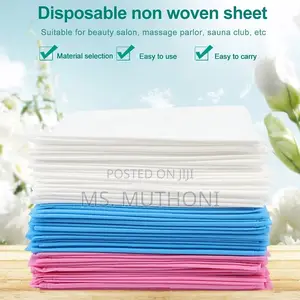 10 PCS Disposable Non-Woven Massage and Spa Bed Sheets