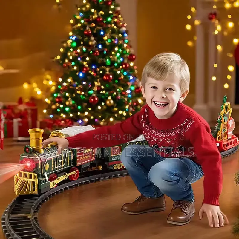 Christmas Electric Battery Powered Train Toy