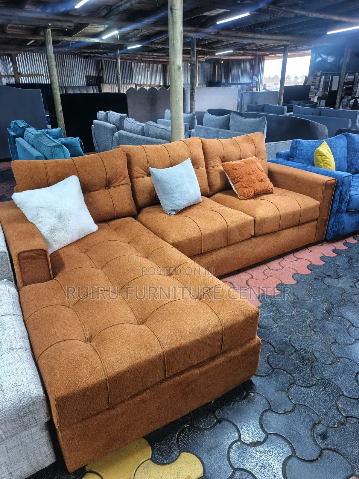 L Shape 6 Seater