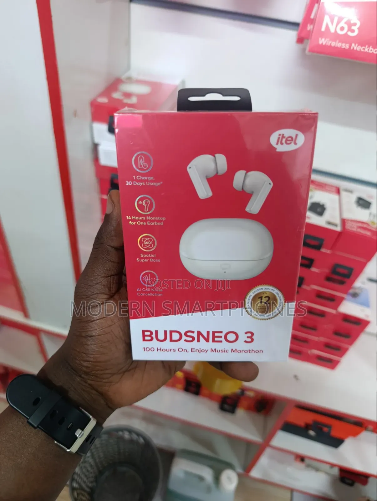 Itel BudsNeo 3 True Wireless Bluetooth Earbuds