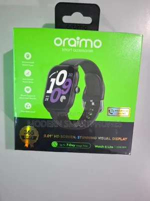 Original Oraimo Watch 6 Lite (Model: OSW-809),smartwatch