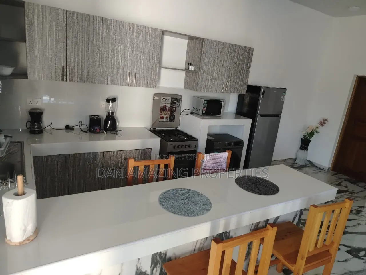 2 Bedrooms Villa Diani for Daily Rental