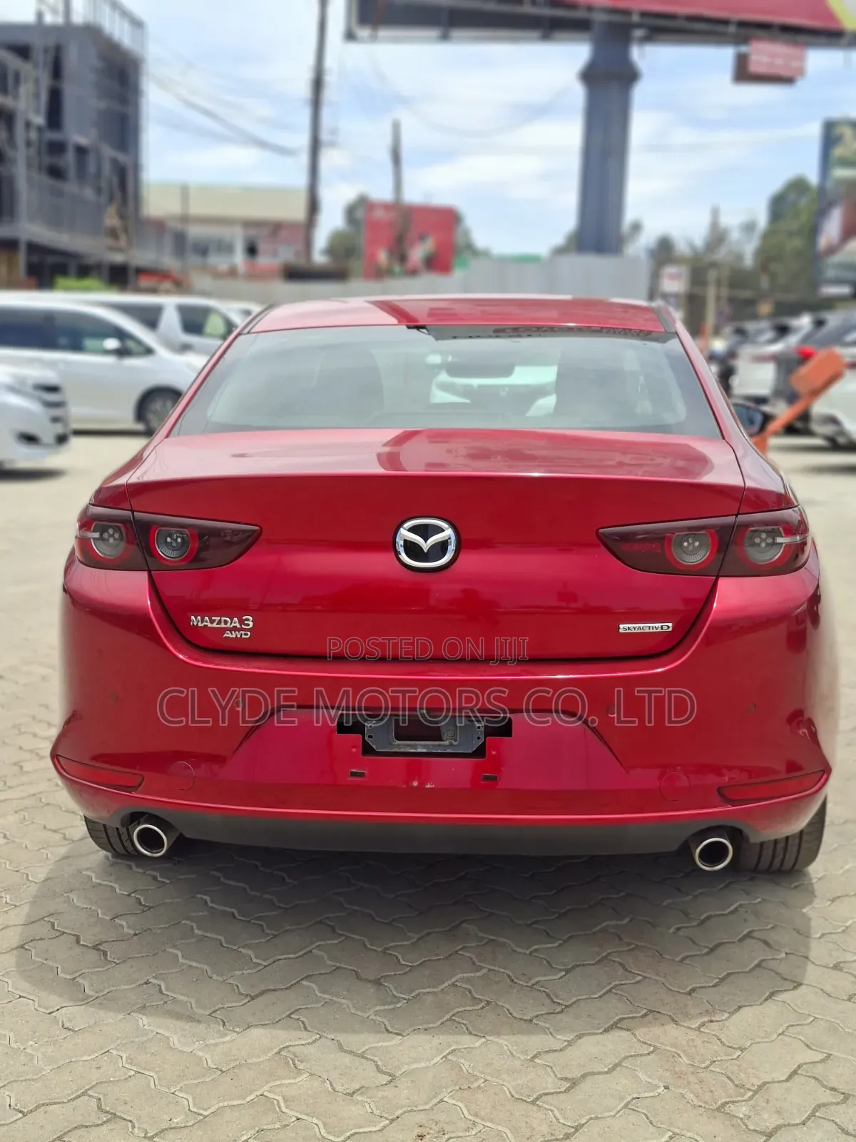 Mazda 3 2019 Red