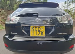 Toyota Harrier 2008 Black