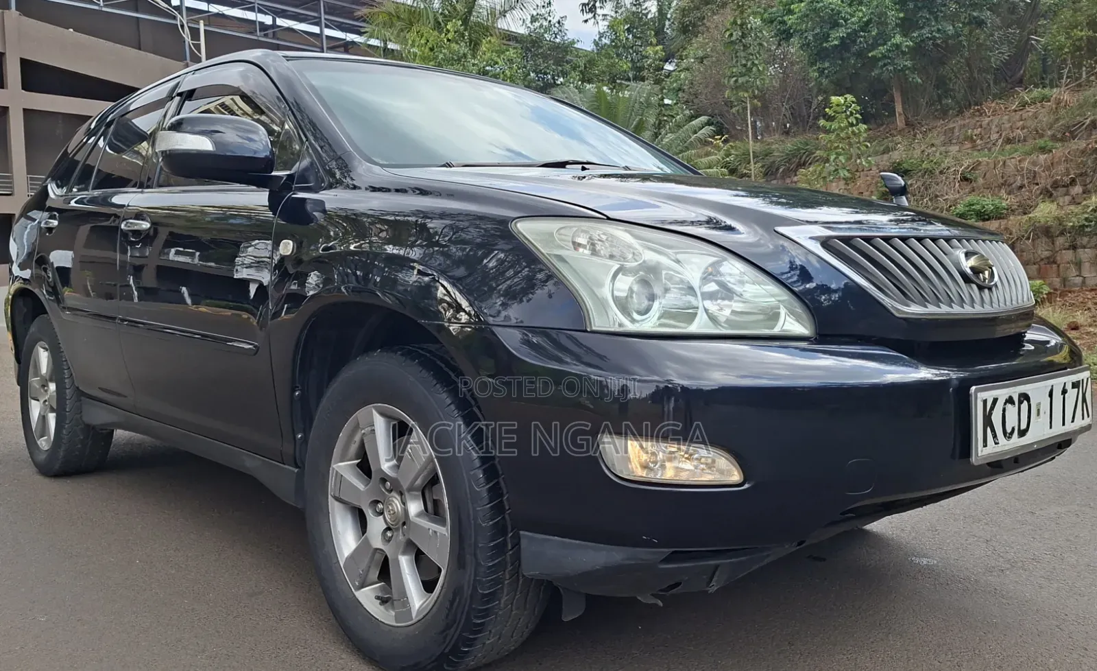 Toyota Harrier 2008 Black