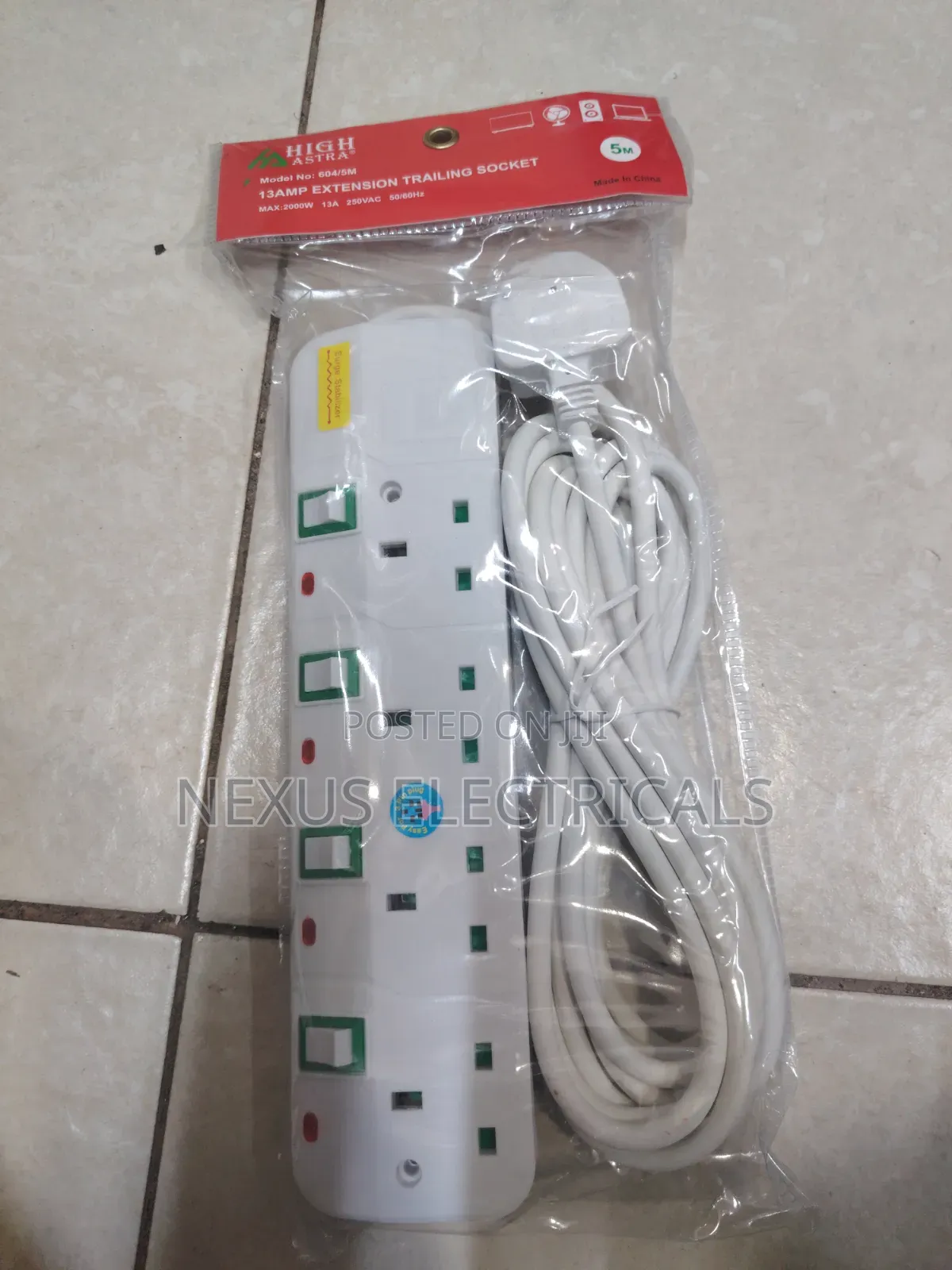 High Astra Extension Socket