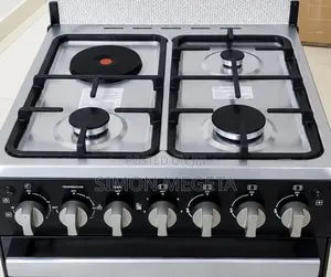 Syinix (Q60GC3)new Model 60by60 Standing Cooker 3+1 <>Rapid Hotplate