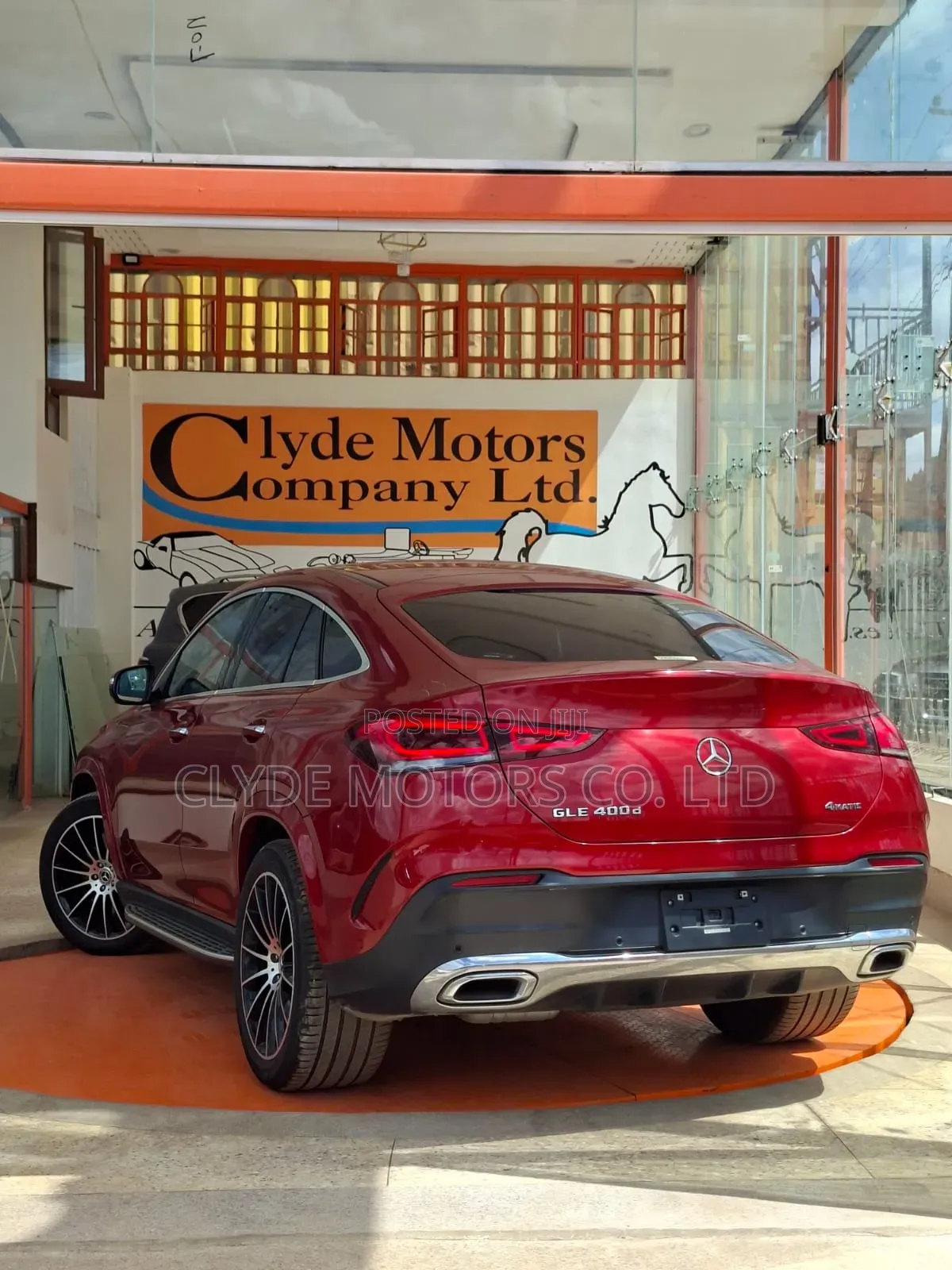Mercedes-Benz GLE-Class 2019 Red