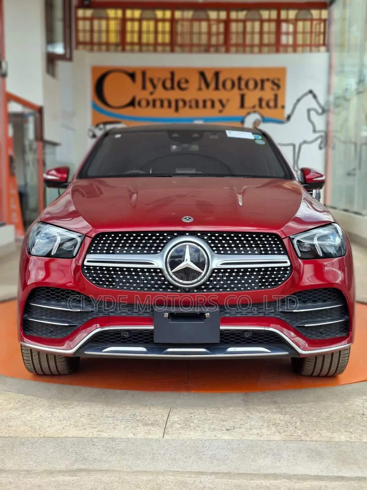 Mercedes-Benz GLE-Class 2019 Red