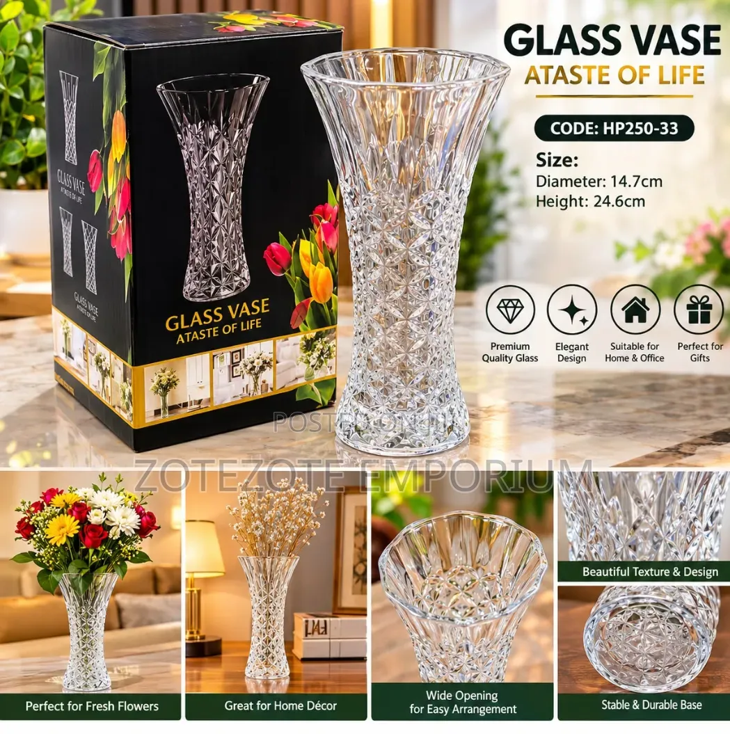 Glass Flower Vase