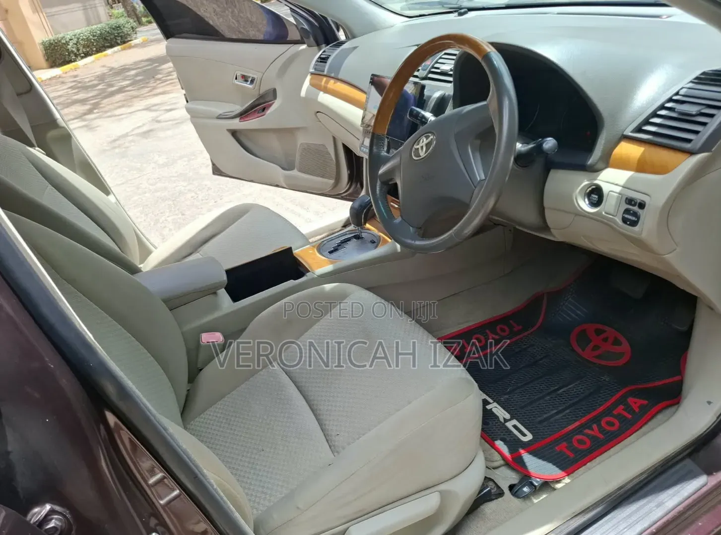 Toyota Premio 2007 Burgundy