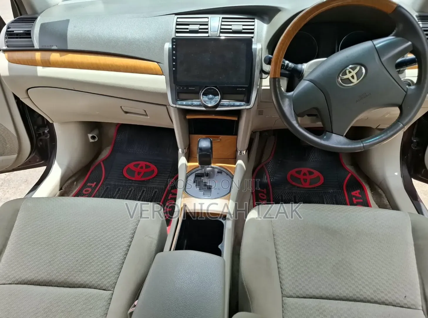 Toyota Premio 2007 Burgundy