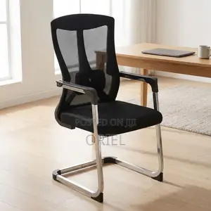 Office Chair : Modern Mesh Visitor Chair With Cantilever Frame