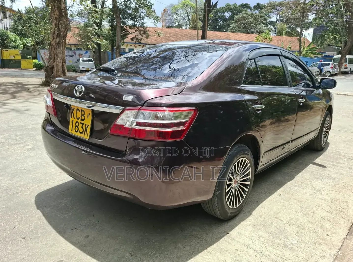 Toyota Premio 2007 Burgundy