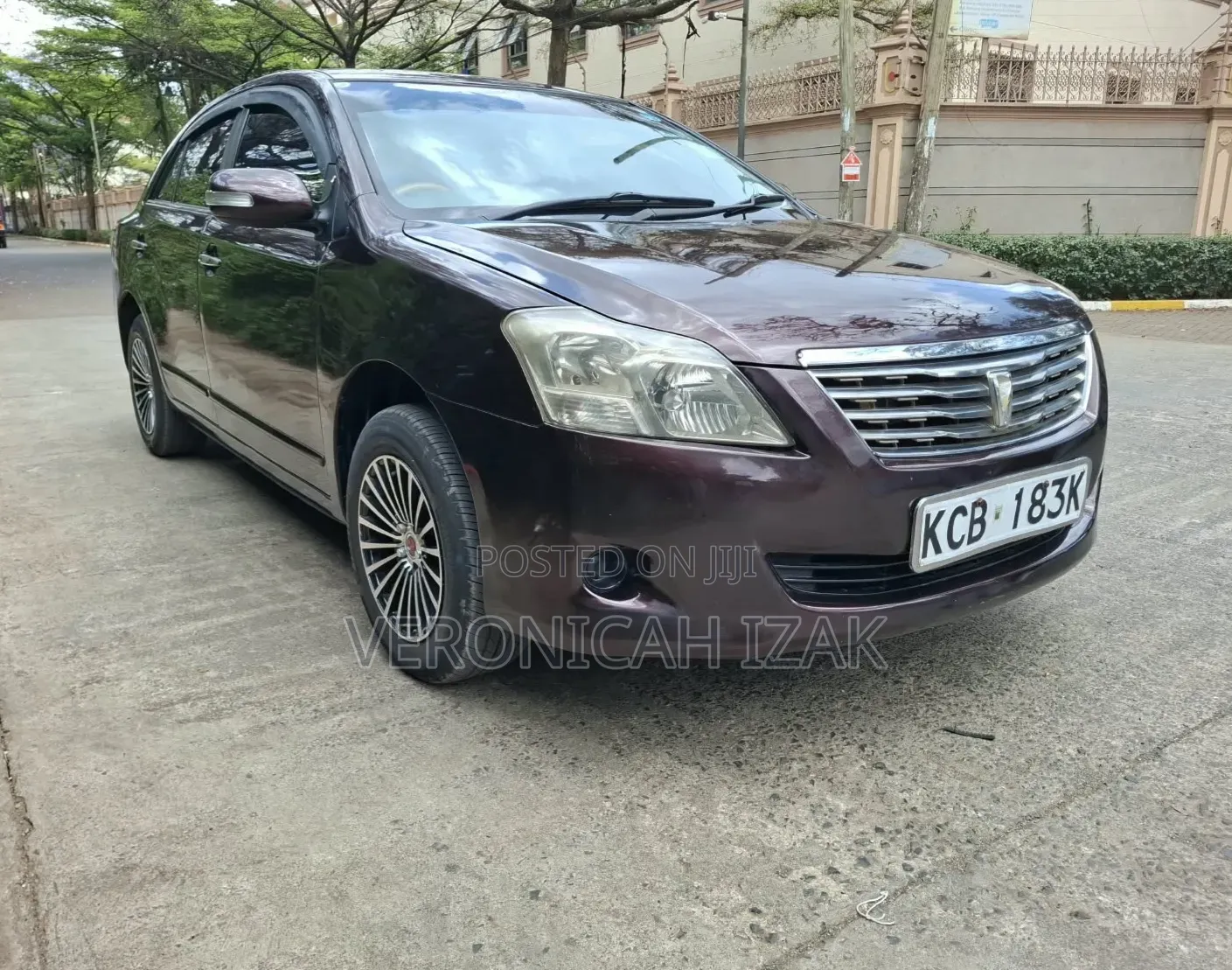 Toyota Premio 2007 Burgundy
