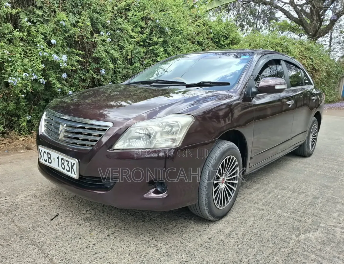 Toyota Premio 2007 Burgundy
