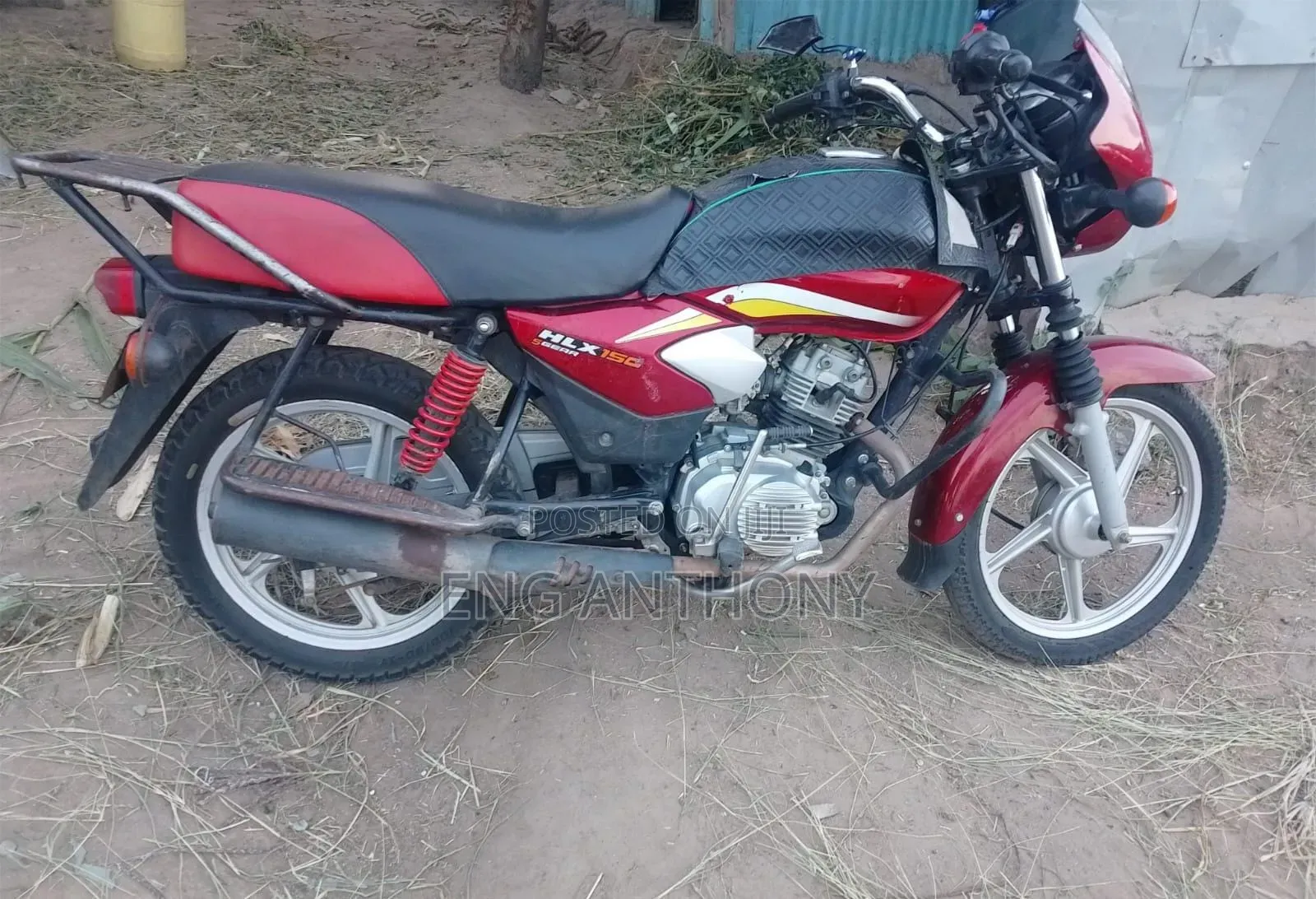 TVS HLX Plus ES 2024 Red
