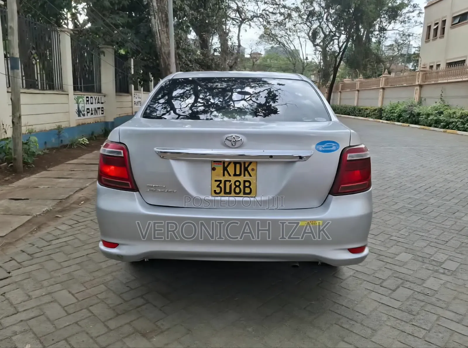 Toyota Axio 2015 Silver