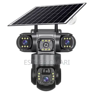 3 Lens CCTV Camera