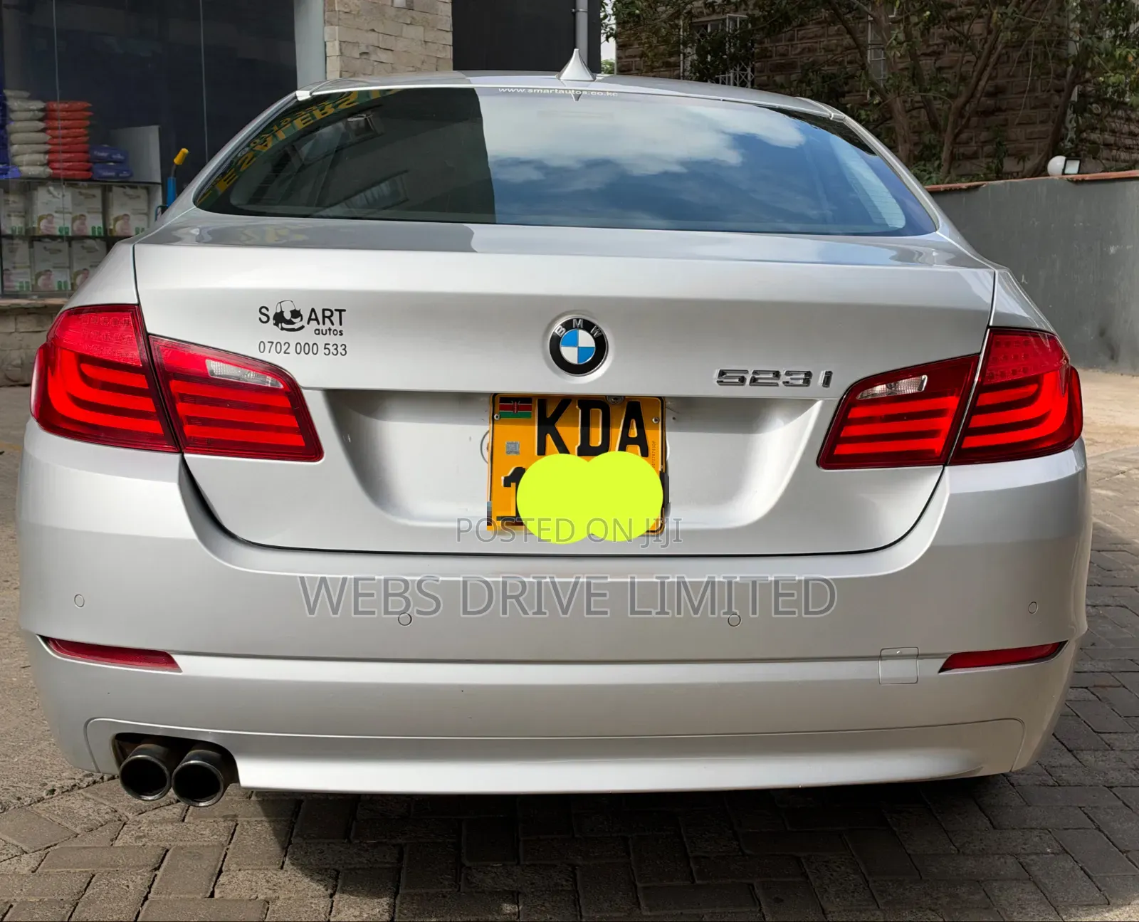 BMW 523i 2011 Silver
