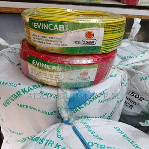 Evincab 2.5mm X 90M High-Voltage Capacity Electrical Wire