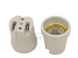 Ceramic / Porcelain Lamp Holder (10pcs)