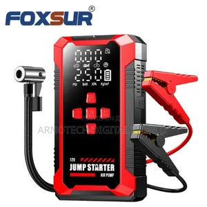 Smart Digital 12V Jump Starter With Air Pump