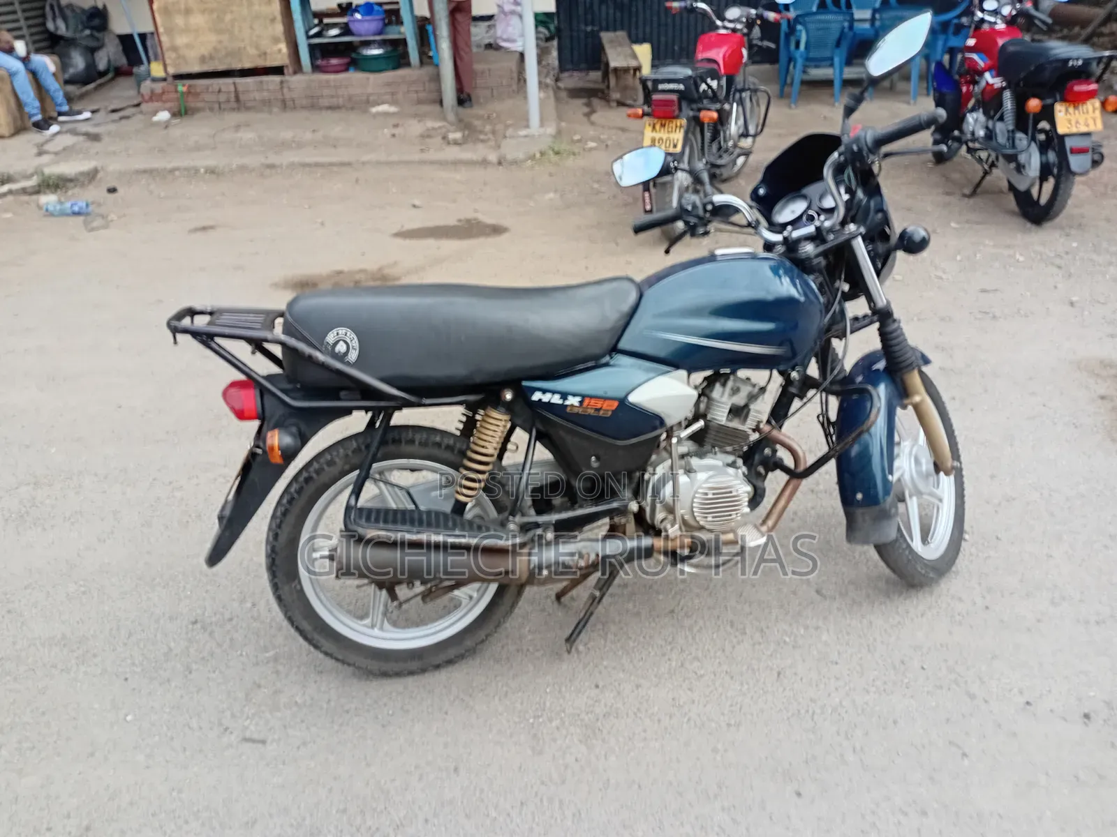 TVS HLX 125 2024 Gold