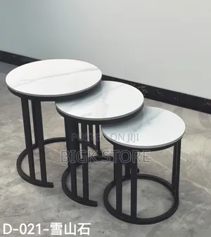 3 in 1 Executive Table (Glass Effect)