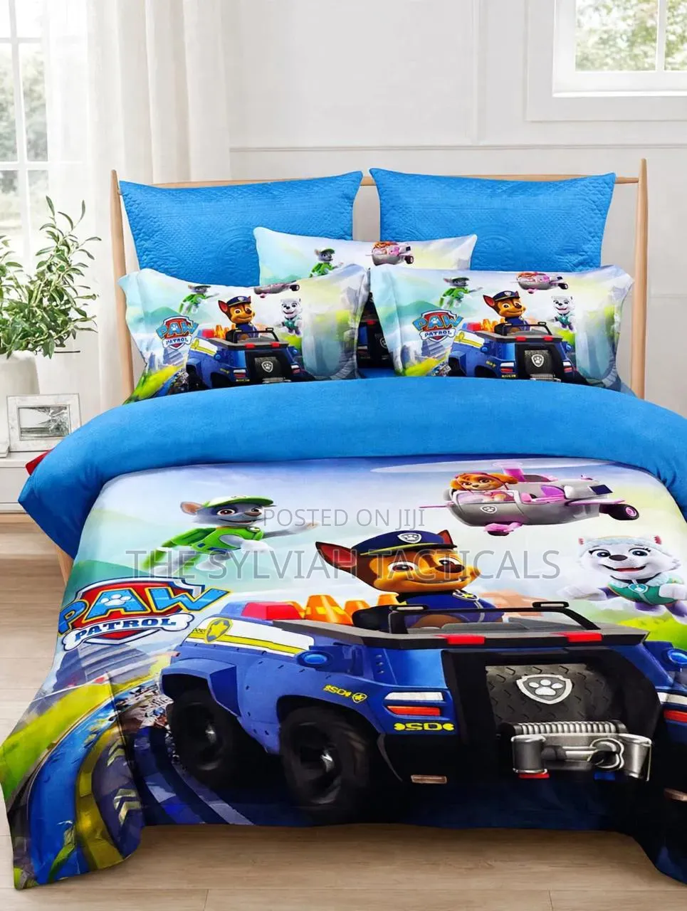 cartoon Duvets
Size:4×6
1pc Bedsheet 
2pc Pillowcases