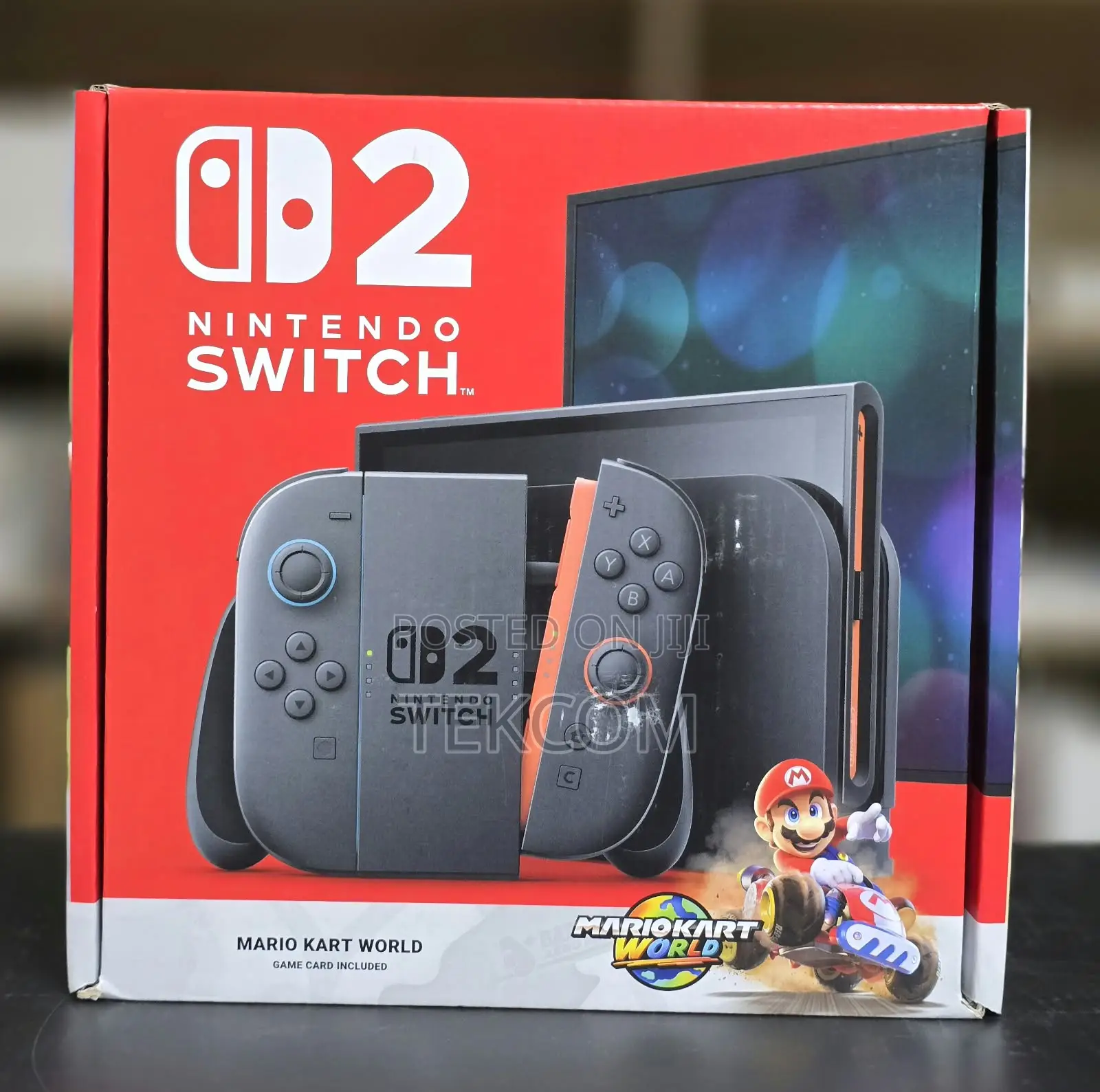 Nintendo Switch With Mario Kart