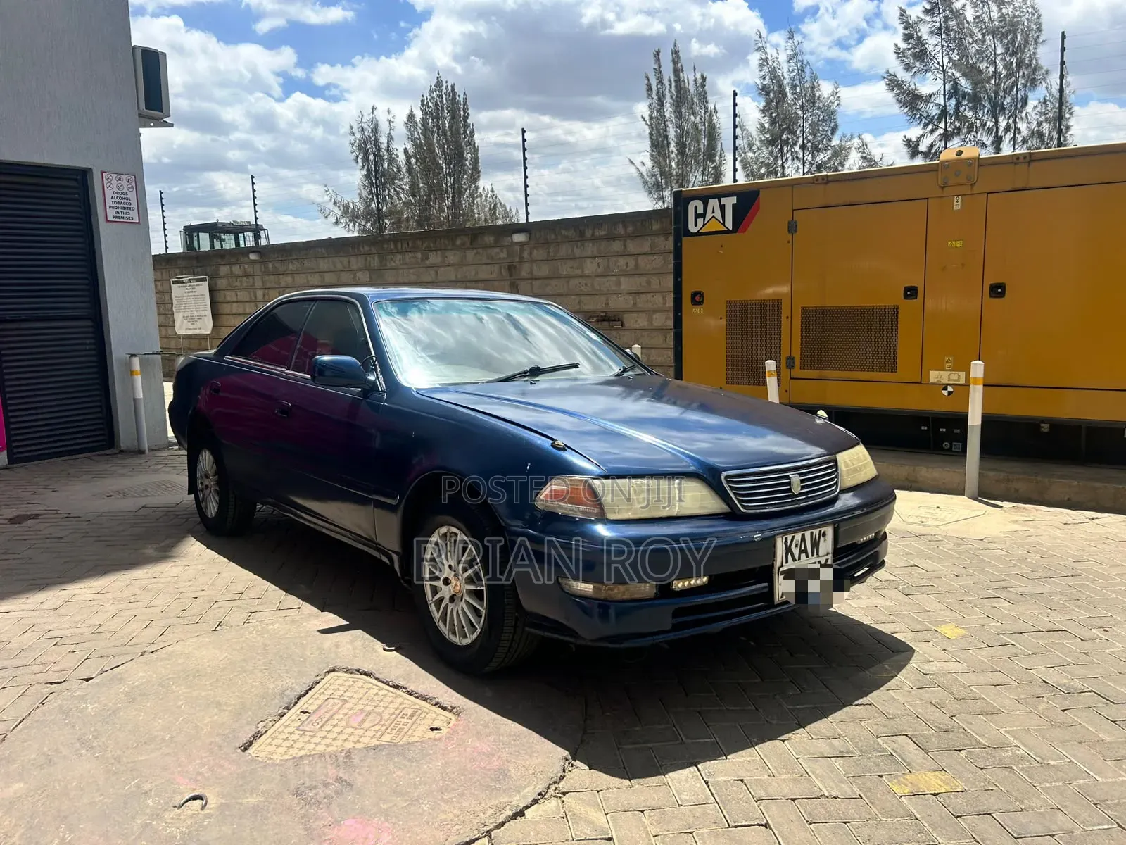 Toyota Mark II 2.0 RWD 1999 Blue